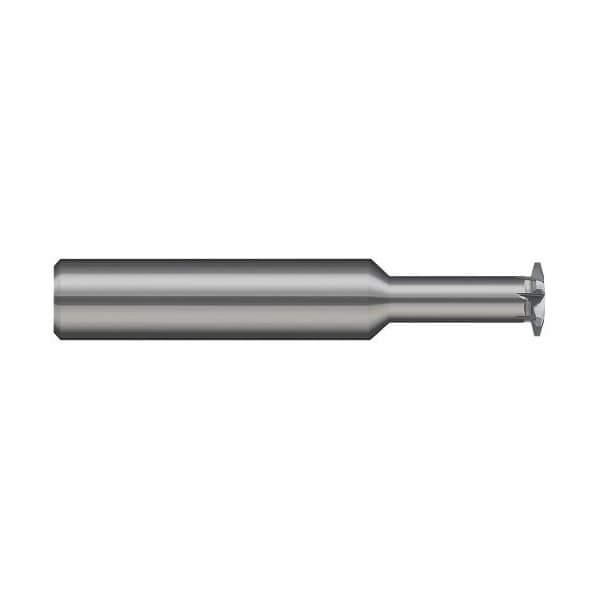 0.17 in dia. x 1/4 in Reach Carbide Single Form AMCE No 1/4-16 ACME Thread Milling Cutter, 4 Flutes